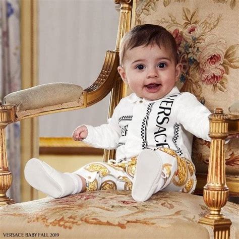 versace baby suit|Versace infant clothes.